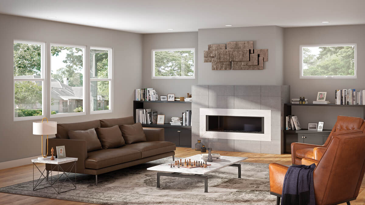 Modern windows designed for light and ventilation, replacement windows Simi Valley, CA