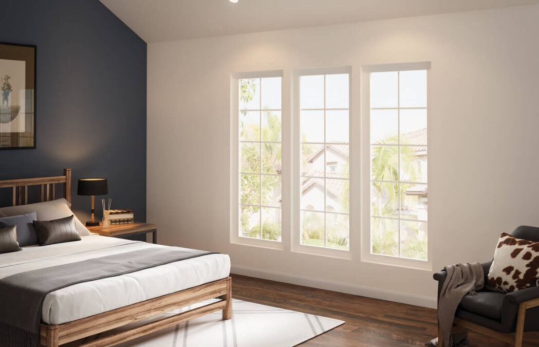 New replacement windows in Ventura, CA maximizing natural light and room layout.